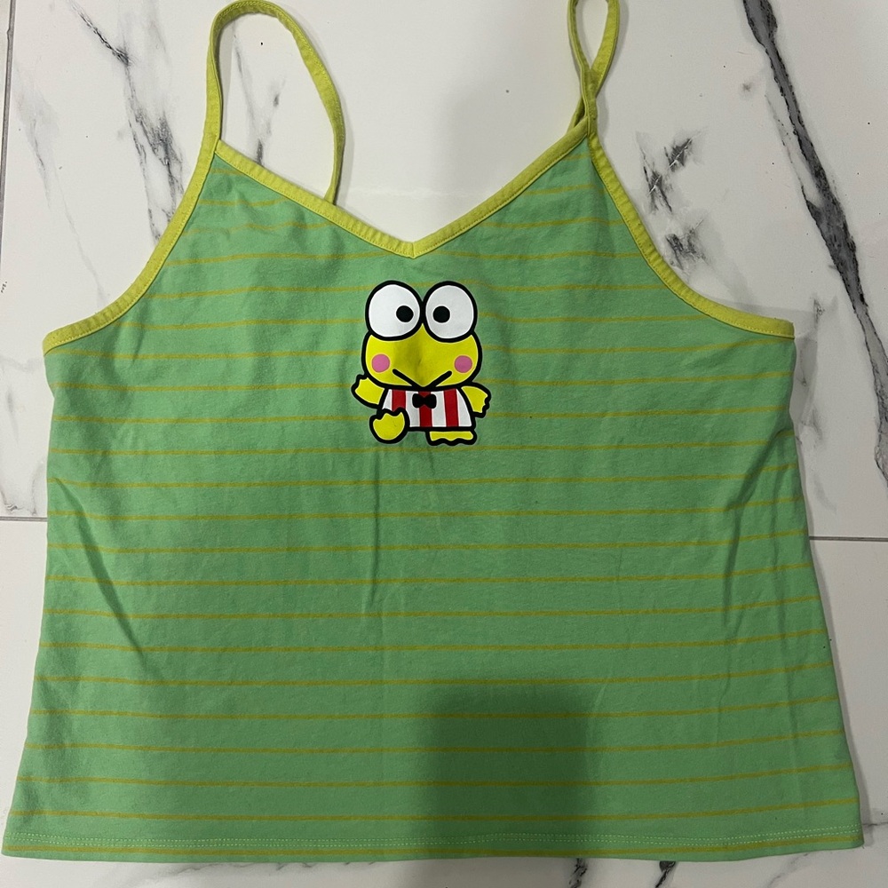 Hot Topic keroppi Graphic Cami